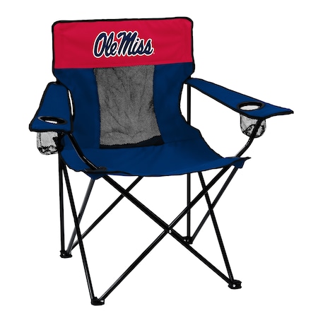 Logo Brands Ole Miss Elite Chair 176-12E